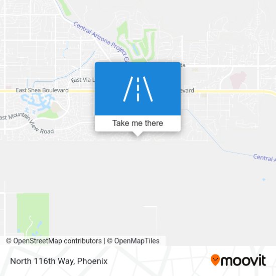 Mapa de North 116th Way