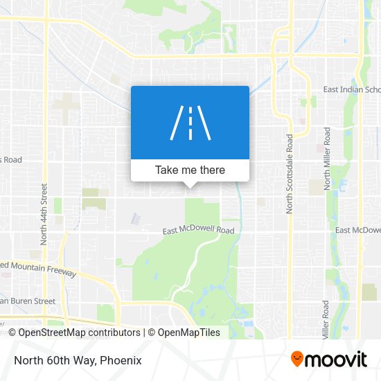 Mapa de North 60th Way