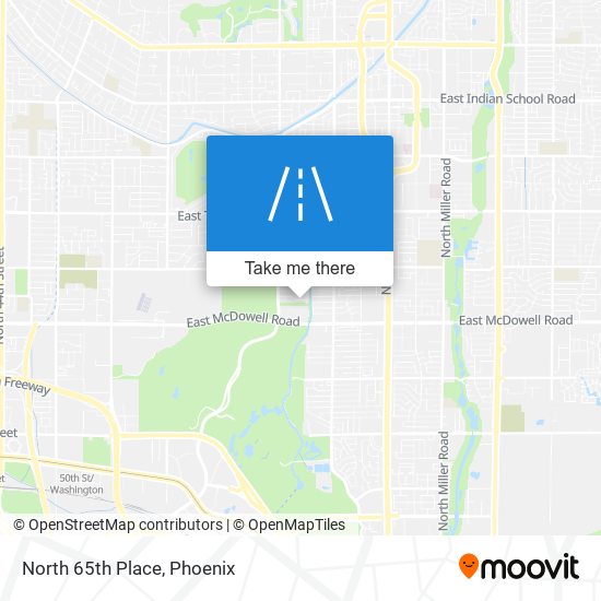Mapa de North 65th Place