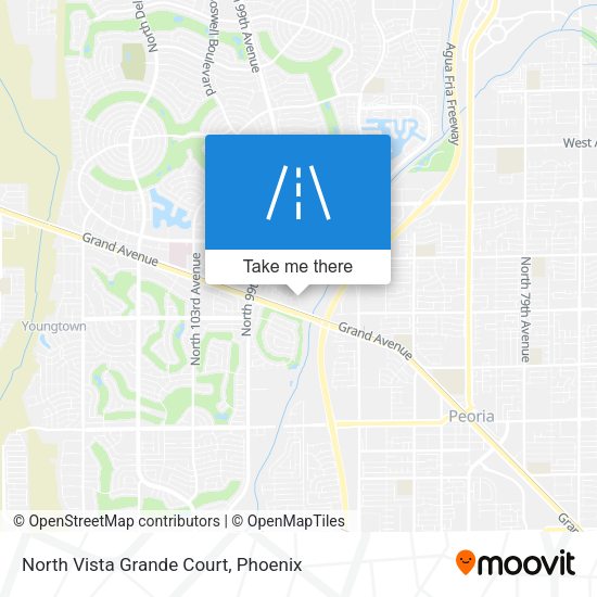 North Vista Grande Court map