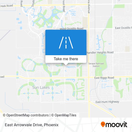 East Arrowvale Drive map