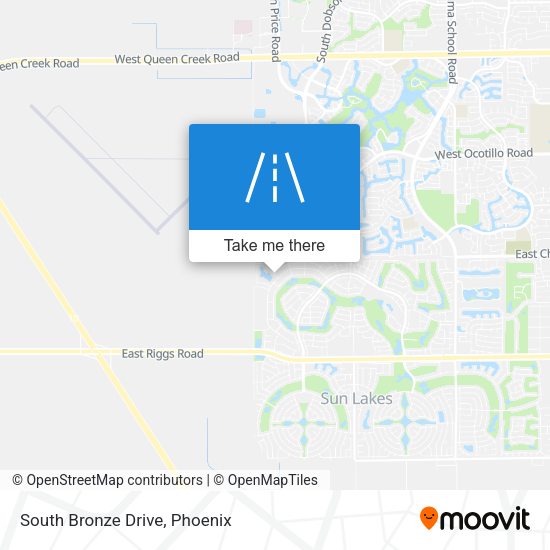 Mapa de South Bronze Drive
