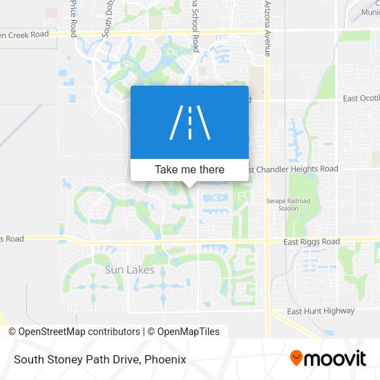 South Stoney Path Drive map