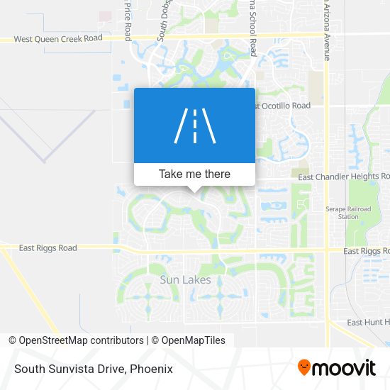 Mapa de South Sunvista Drive