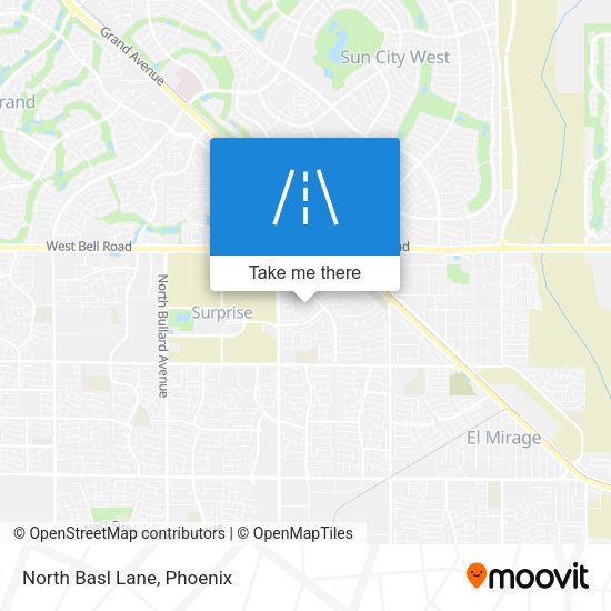 Mapa de North Basl Lane