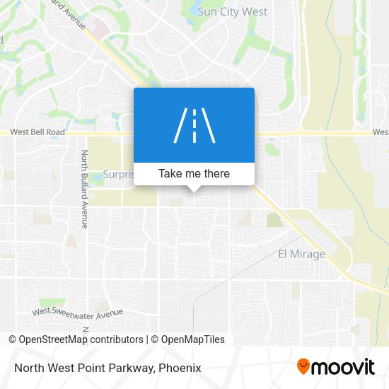 North West Point Parkway map