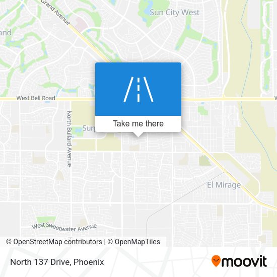 Mapa de North 137 Drive