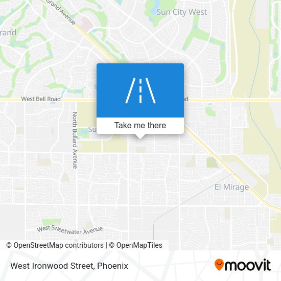 Mapa de West Ironwood Street