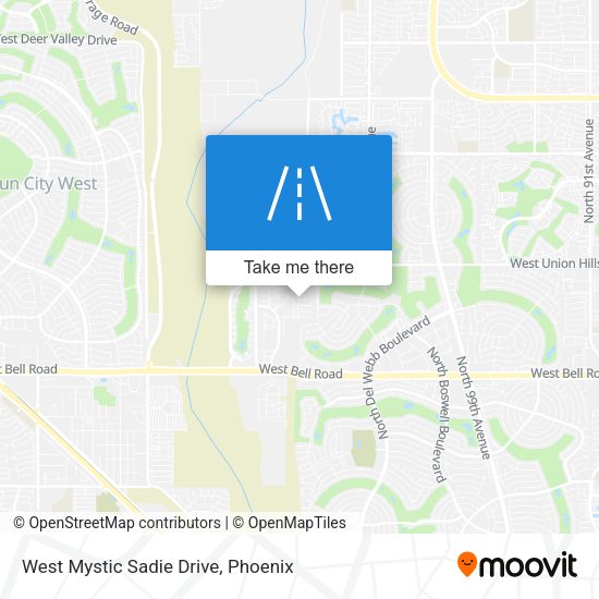 West Mystic Sadie Drive map
