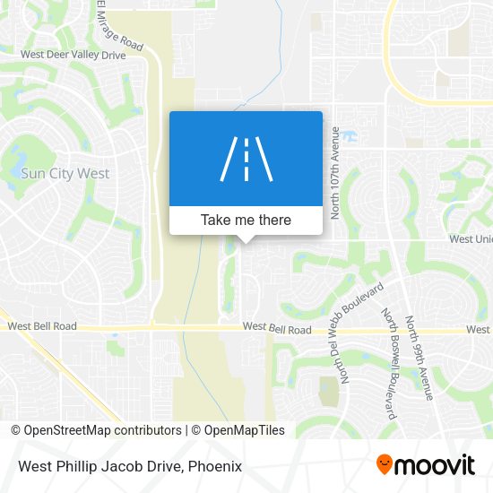 West Phillip Jacob Drive map