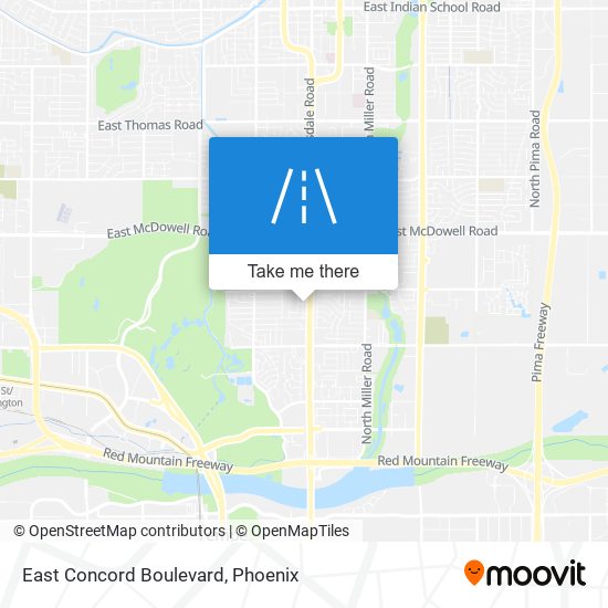 Mapa de East Concord Boulevard