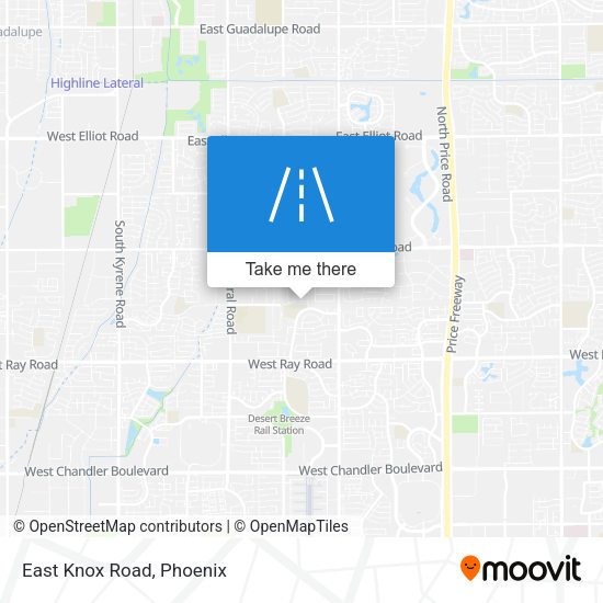 Mapa de East Knox Road