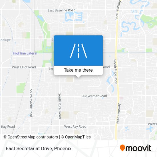Mapa de East Secretariat Drive