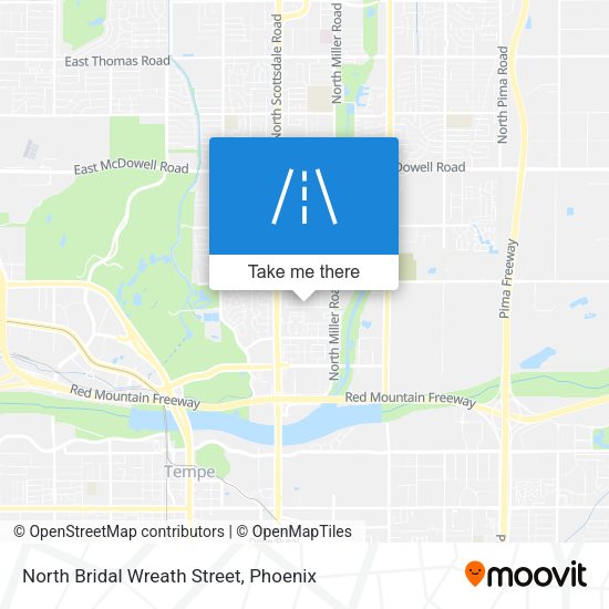 North Bridal Wreath Street map