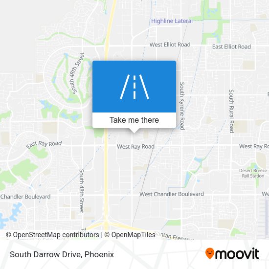 Mapa de South Darrow Drive