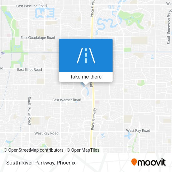 Mapa de South River Parkway