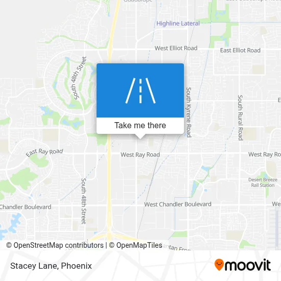 Stacey Lane map