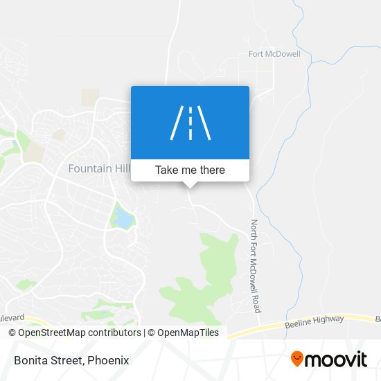 Bonita Street map