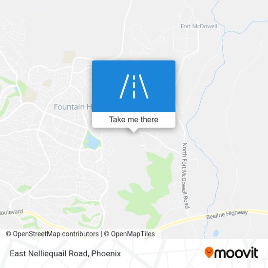 Mapa de East Nelliequail Road