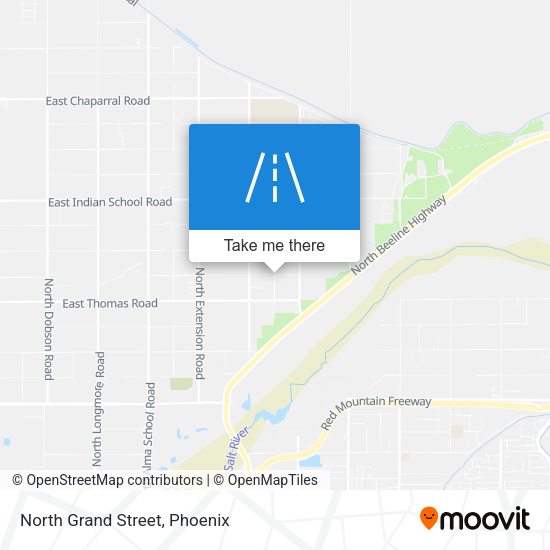 Mapa de North Grand Street