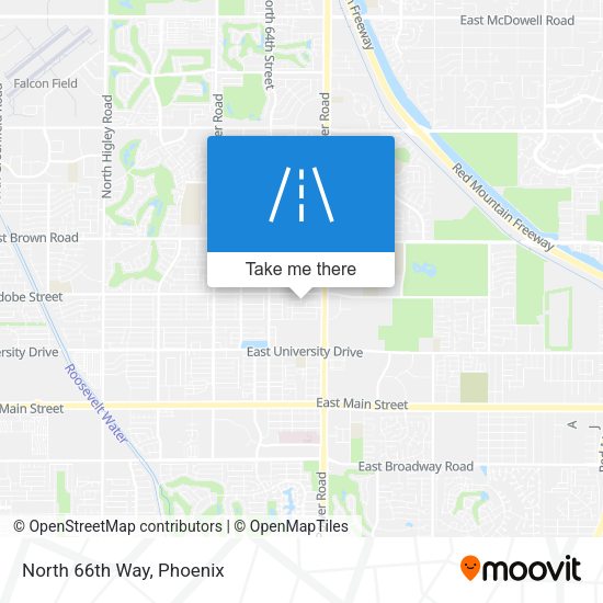Mapa de North 66th Way