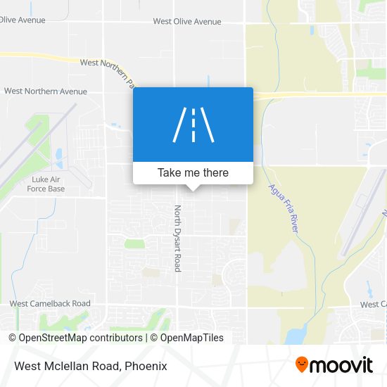 Mapa de West Mclellan Road