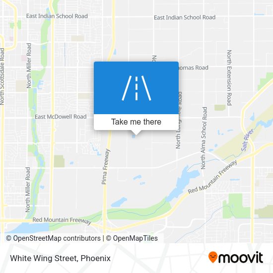 Mapa de White Wing Street