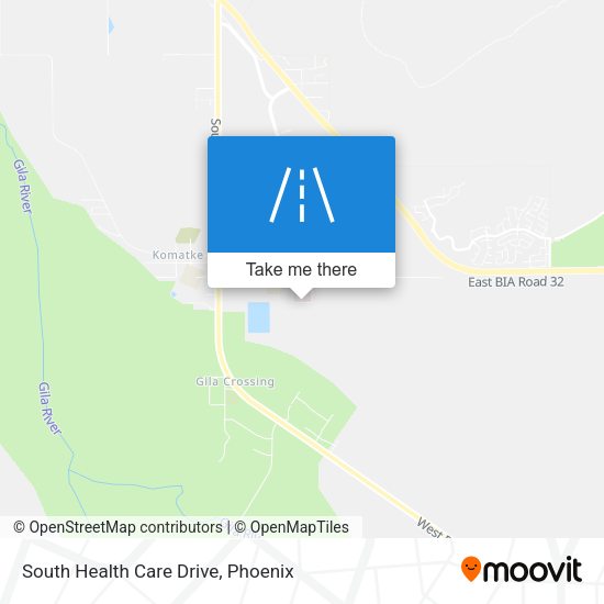 South Health Care Drive map