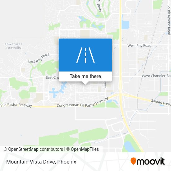 Mapa de Mountain Vista Drive