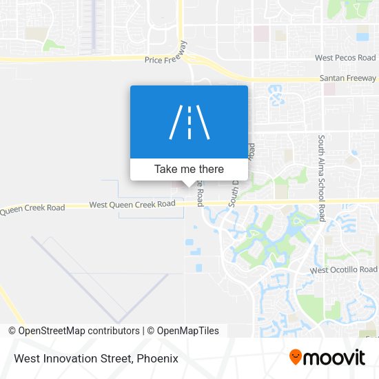 Mapa de West Innovation Street