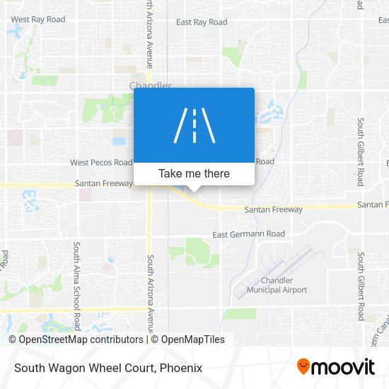 South Wagon Wheel Court map