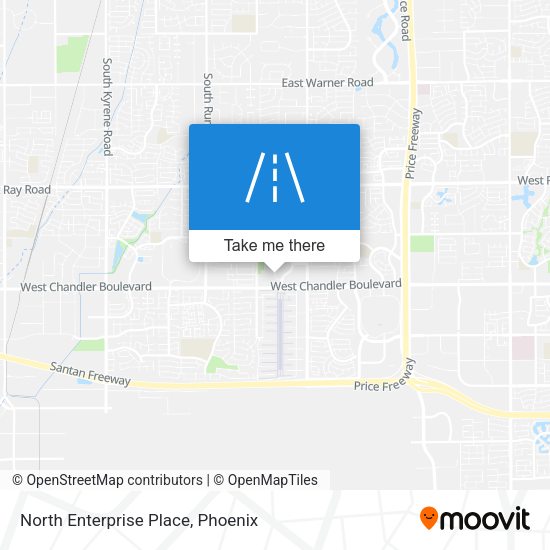North Enterprise Place map