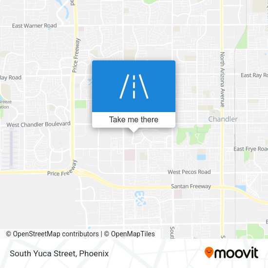 Mapa de South Yuca Street