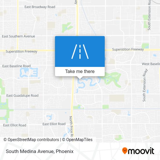 Mapa de South Medina Avenue