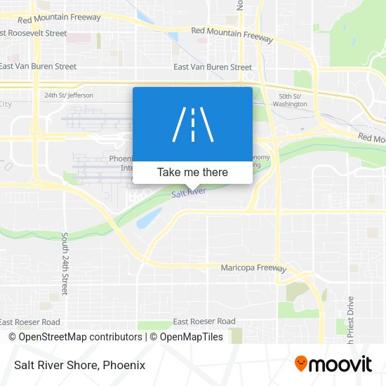 Mapa de Salt River Shore