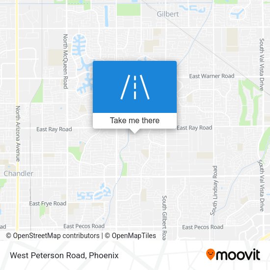 Mapa de West Peterson Road