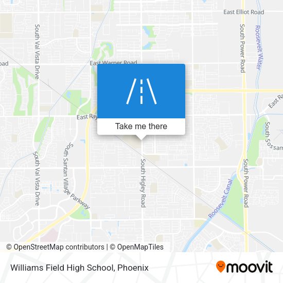 Mapa de Williams Field High School