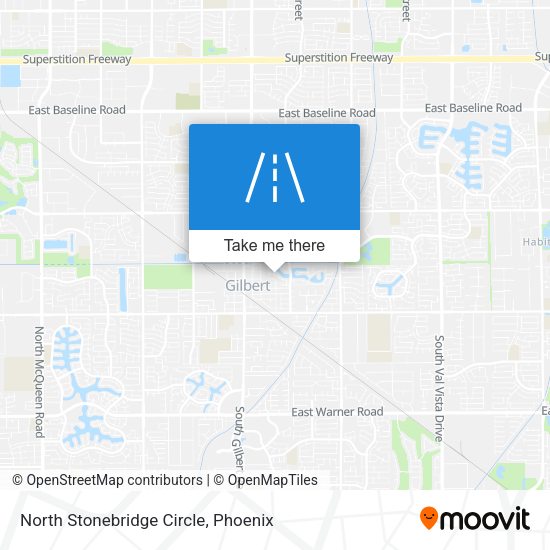 North Stonebridge Circle map