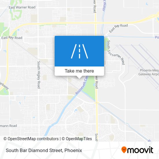 South Bar Diamond Street map