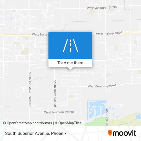 Mapa de South Superior Avenue