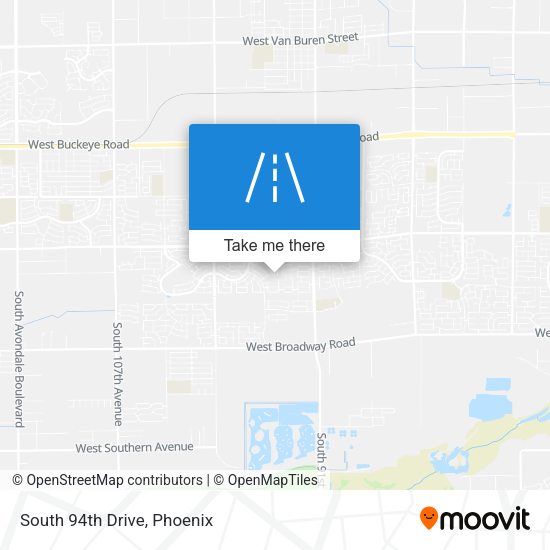 Mapa de South 94th Drive