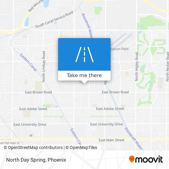 Mapa de North Day Spring