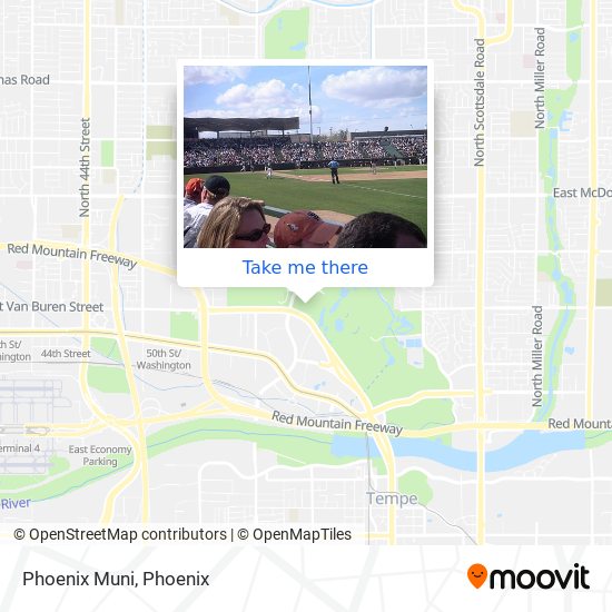 Phoenix Muni map