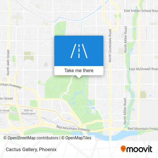 Cactus Gallery map