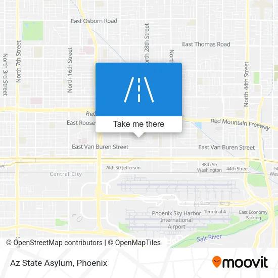 Az State Asylum map