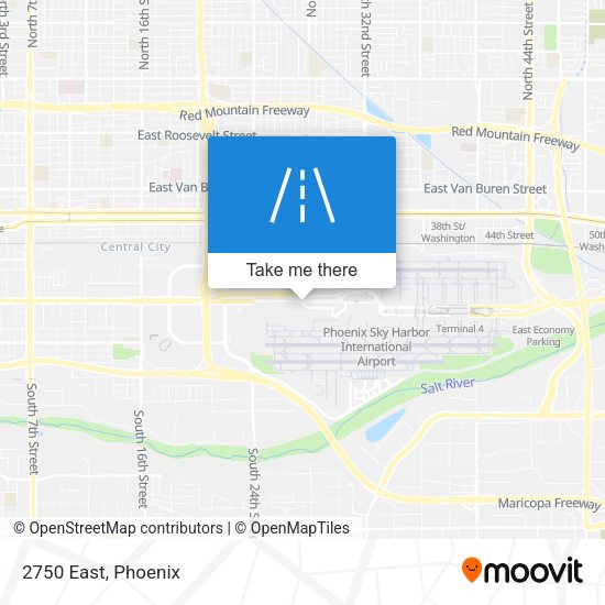 2750 East map