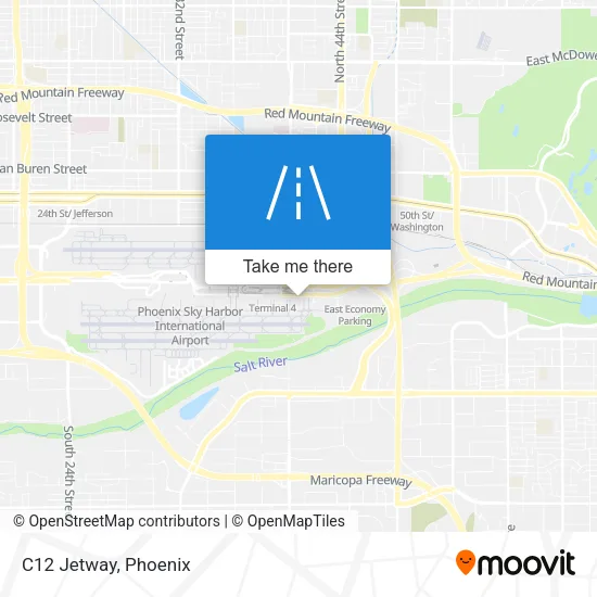C12 Jetway map