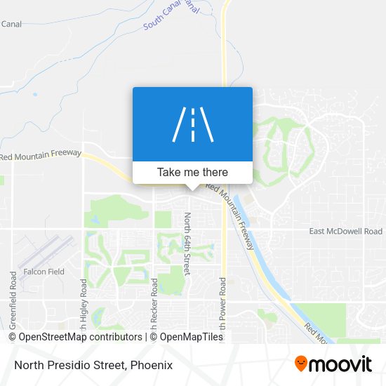 Mapa de North Presidio Street