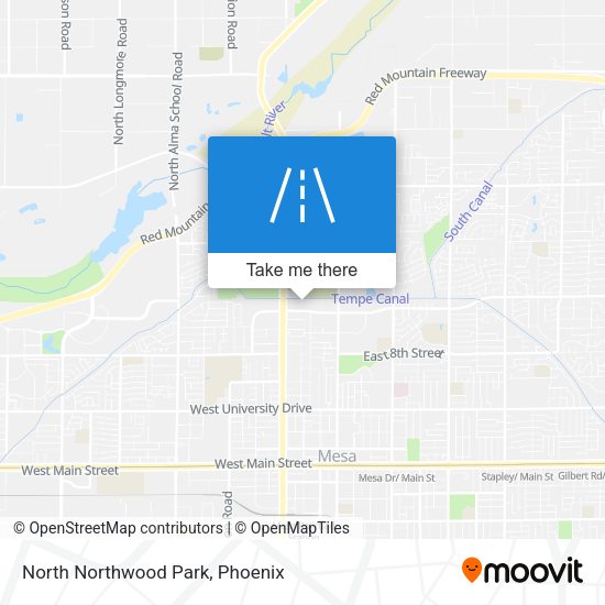 Mapa de North Northwood Park