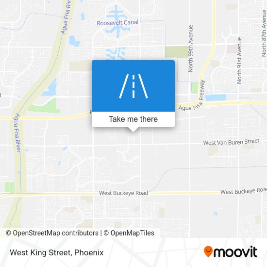 Mapa de West King Street